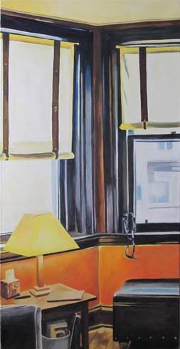 Bild 16 »Erker N•Y•C•«, Öl auf Leinwand, 150 x 120 cm