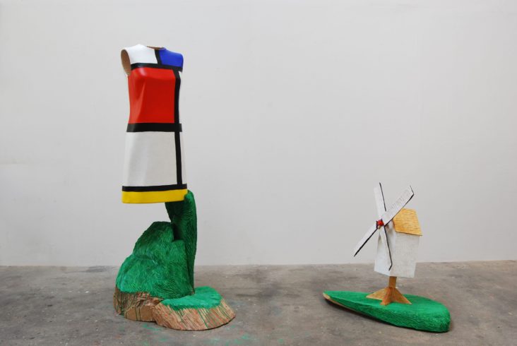 Yves & Piet, Nature morte, 2002/13, Linde, verschiedene Hölzer