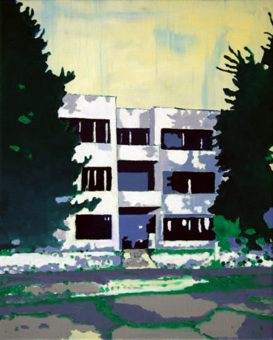 Embassy, Öl auf Leinwand, 50 x 40 cm, 2016
