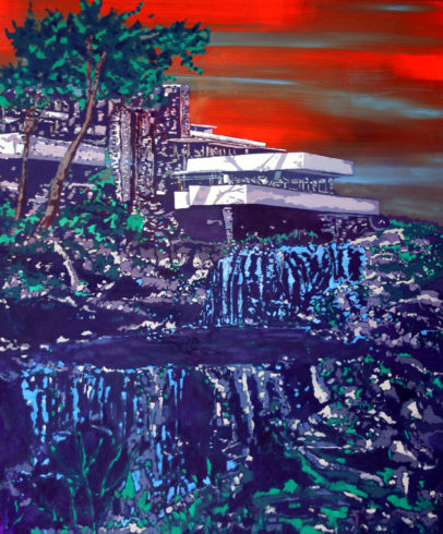 F. L. W., Öl auf Leinwand, 120 x 100 cm, 2015