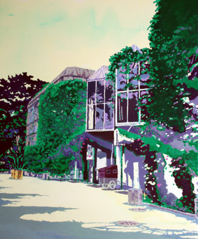 Tierpark, Öl auf Leinwand, 120 x 100 cm, 2016