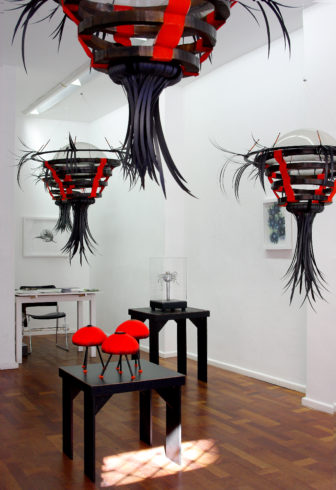 Module der Serie IX, 2012, Objekte und Arbeiten auf Papier, 2011-2013, Einzelausstellung 