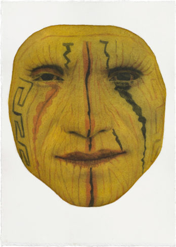 Herbert Maier. Visuelle Bibliothek, Aquarell_6, Raumaufnahmen der Ausstellung 