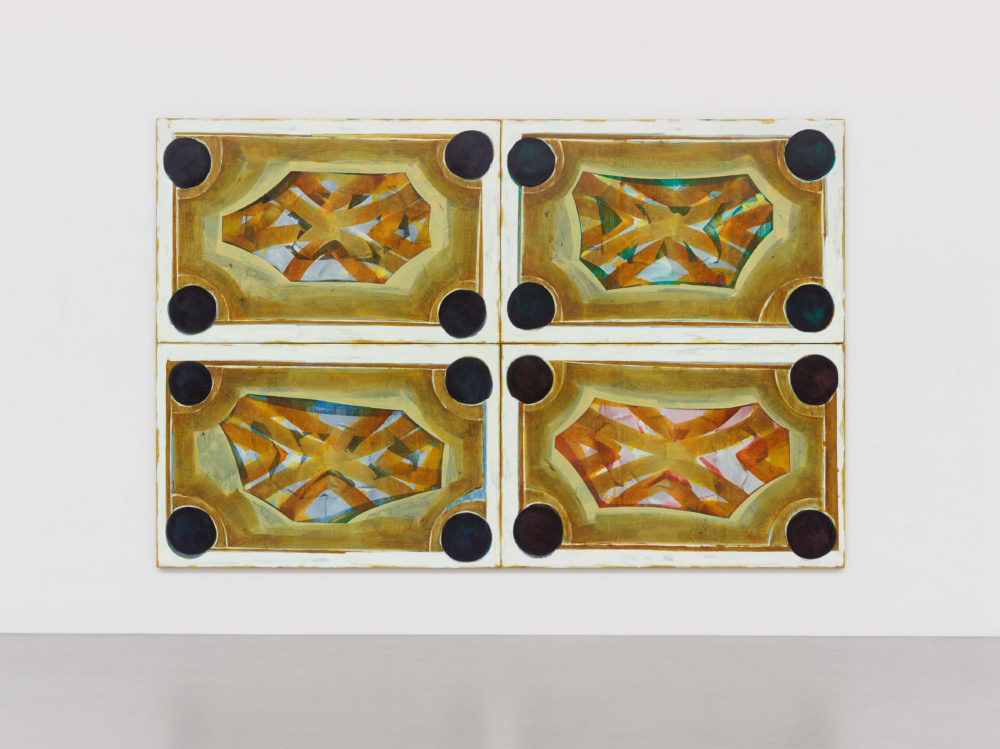 Raumschnitt, 2014-2015, 260x400cm, © Herbert Maier, Foto: Bernhard Strauss