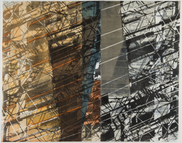 NY, 2017, 2-teilig, 88 x 110 cm ©VG Bild-Kunst, Bonn 2019/ Uta Zaumseil, Foto: Christof Beer