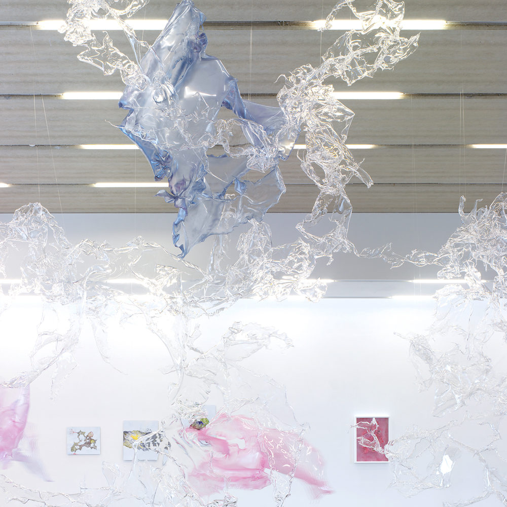 Geschwindigkeitsbeschleunigung der Evolution, 2019, Polymethylacrylat transparent, pigmentiert, Größe variabel © und Foto: Aljoscha