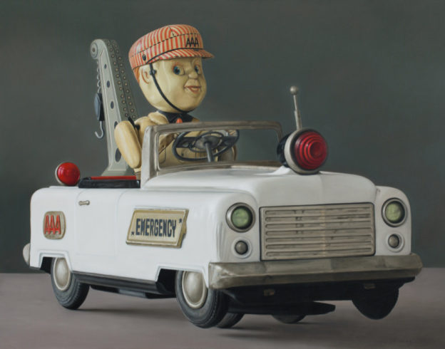 Emergency, 2017, Öl auf Leinwand, 110 x 140 cm