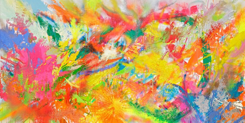 Tremendous Dream, 2019, Oil/Canvas, 2019, 200 x 400 cm, Courtesy of the Artist, Foto: Hans-Georg Gaul