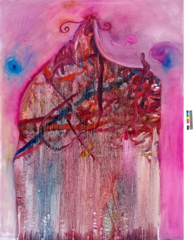 House of Jazz 5, 2018, Öl auf Leinwand, 250 x 200 cm, © Yury Kharchenko, Foto: Roland Baege