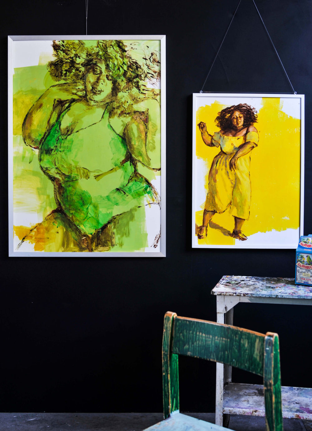 Ina Riepe - Acryl - Golden 000