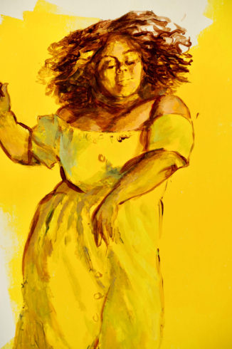 Ina Riepe - Acryl - Golden 05