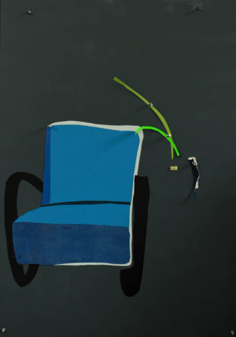 Ina Riepe - Blauer Stuhl 05