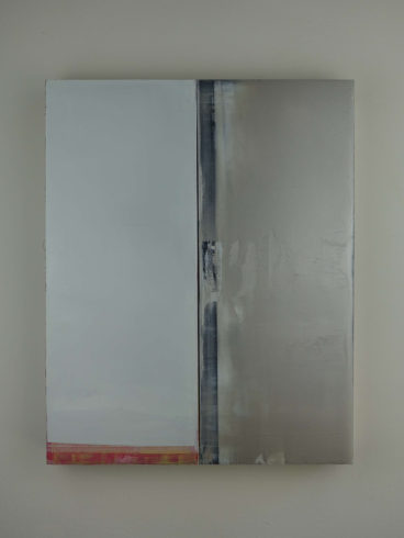 #1346, 2020, Öl auf Leinwand, 50 x 40 x 5,5 cm VG Bild-Kunst, Bonn 2020 /Arvid Boecker, Foto: Arvid Boecker