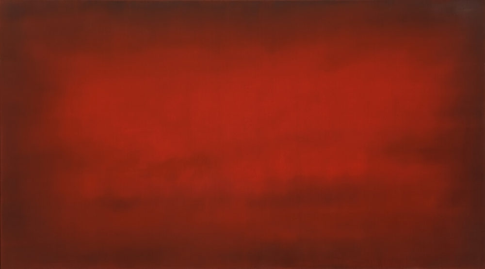 Johannes Gervé, Red, 95 x 170 cm, 2020