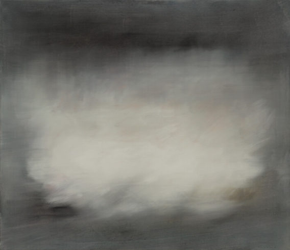 Johannes Gervé, White braking through, 95x110cm, 2019