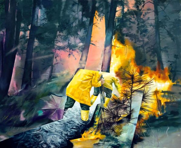 Out of Season II, 2019, 140 x 170 cm © und Foto: Michal Schmidt, courtesy by Eigenheim Weimar/Berlin