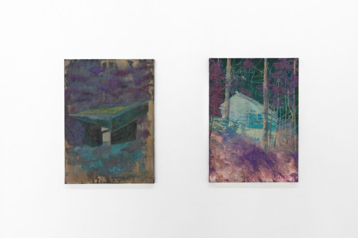 Installation view solo show PENTIMENTALREISE, 2024, KUNSTSAMMLUNG NEUBRANDENBURG, photo Alexander Gehring