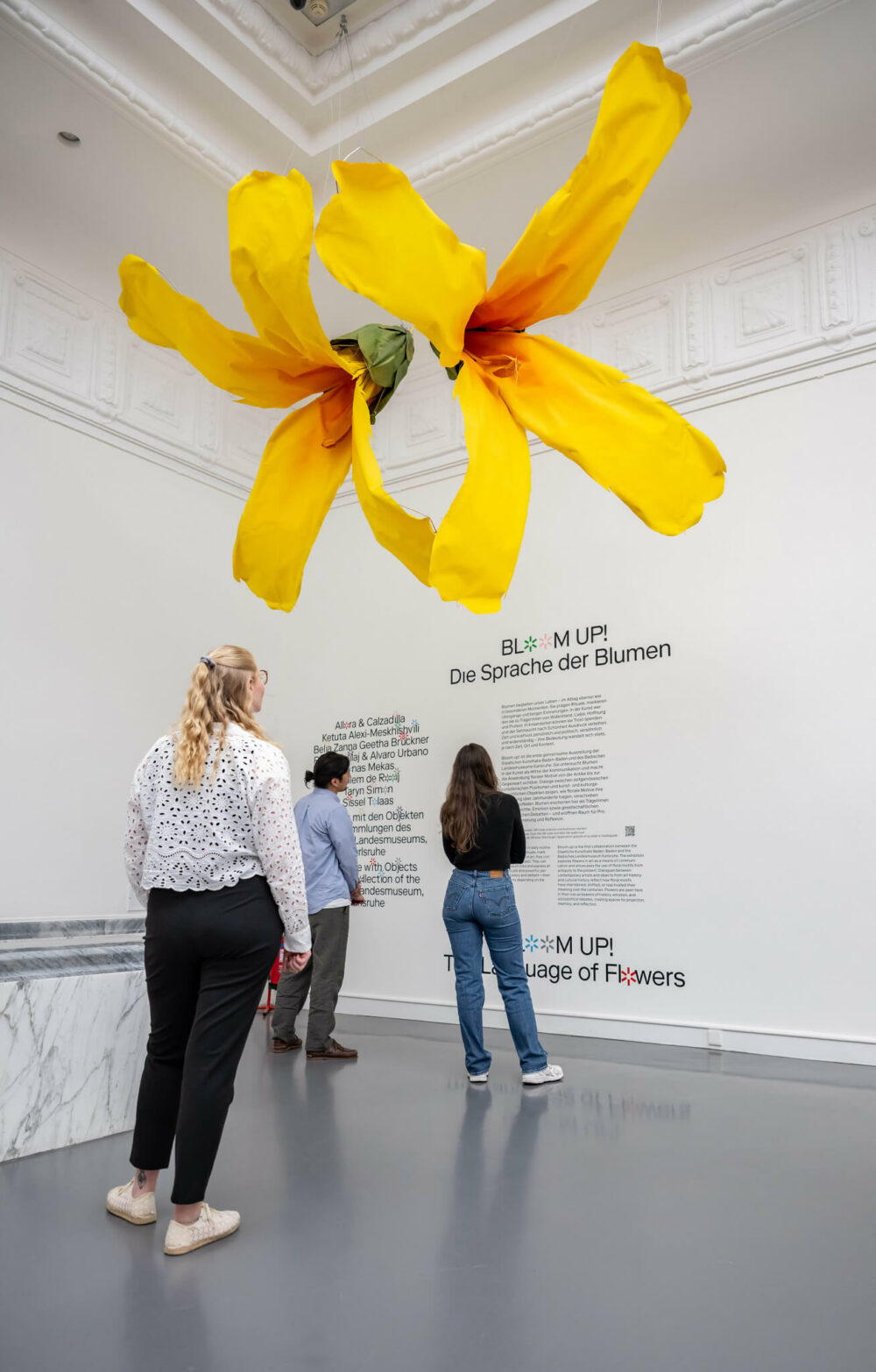 Petrit Halilaj und Álvaro Urbano 27th of March 2012 (Forsythias), 2020 © Badisches Landesmuseum, Foto: ARTIS – Uli Deck