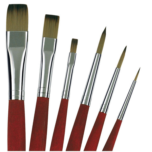 da Vinci College Öl-/Acrylmalpinsel-Set