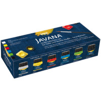 Kreul Javana Stoffmalfarben-Set Grundfarben | für helle und dunkle Stoffe