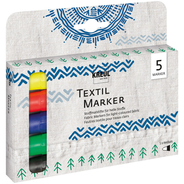 Kreul Textil Marker-Set medium