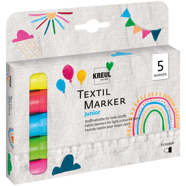 Kreul Textil Marker Junior-Set
