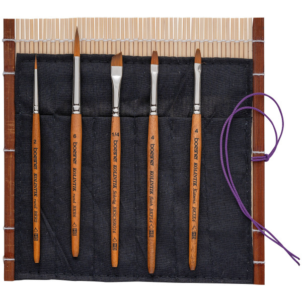 boesner Kolintik Reise-Aquarellpinsel-Set