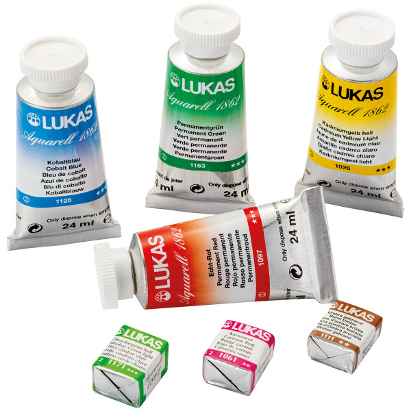 Lukas – Aquarell 1862 Feuchte Künstler-Aquarellfarbe