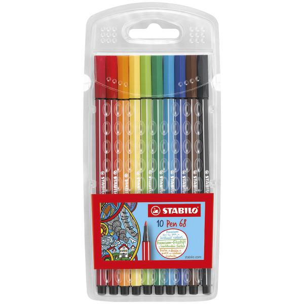 Stabilo® Pen 68 Filzstift-Set
