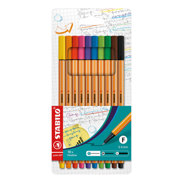 Stabilo® Point 88® Fineliner-Set