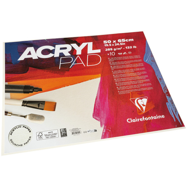Clairefontaine Acrylpad Acrylmalpapier
